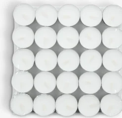 REGNERBougies chauffe-plat REGNER 50pcs/pqt blanc