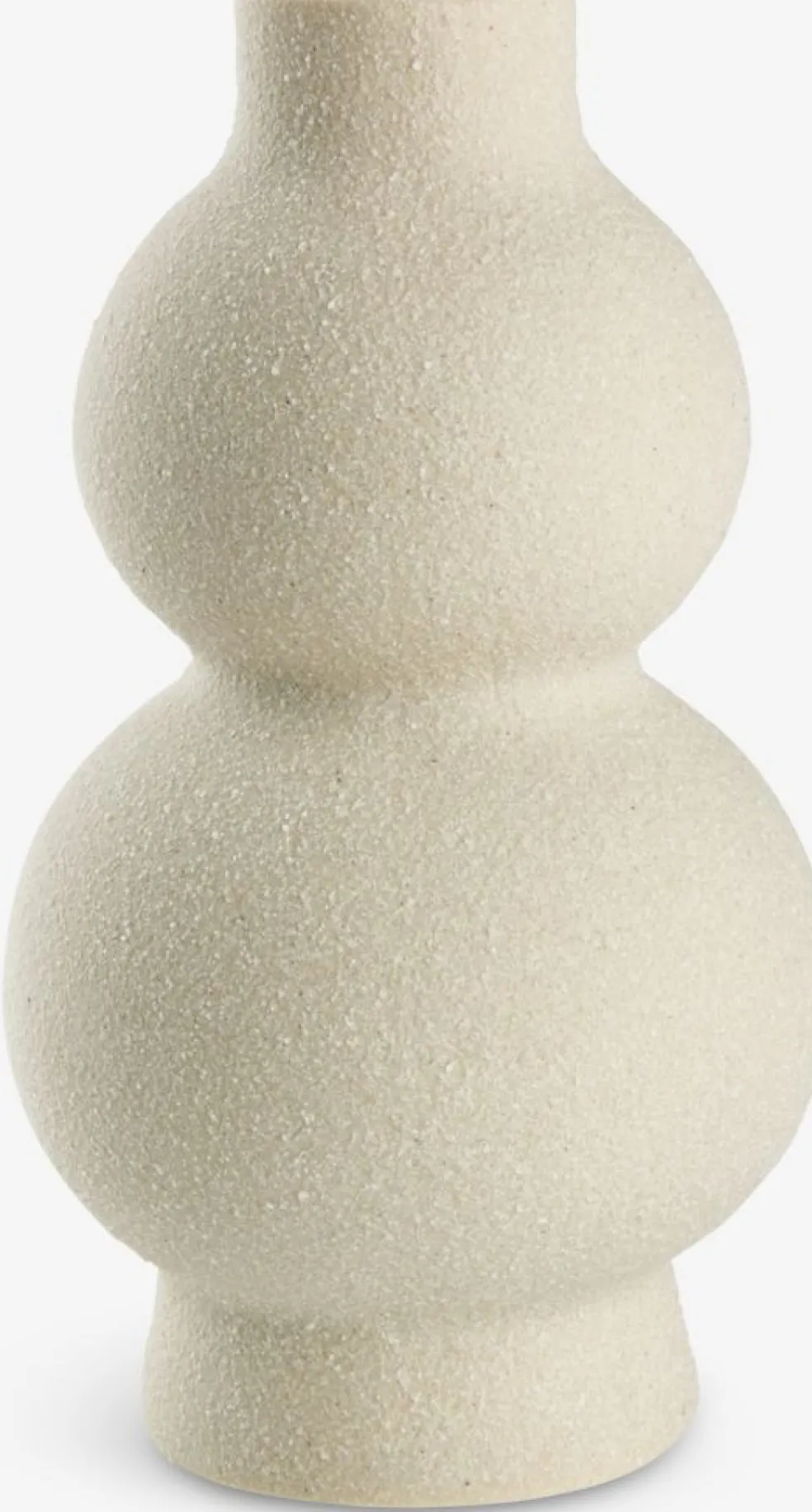 REGNVALDVase REGNVALD Ø8xH16cm blanc