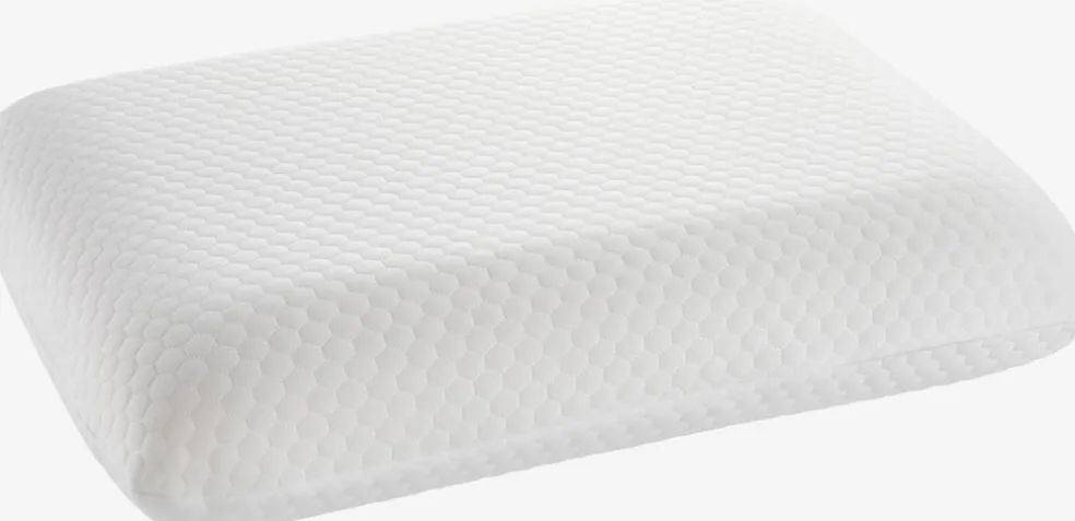 RISKABasicOreiller en mousse à mémoire de forme 35x50x11 RISKA