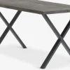 ROSKILDETable ROSKILDE 80x140 chêne foncé