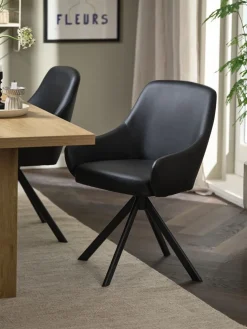 ROSTRUPChaise ROSTRUP pivotante noir