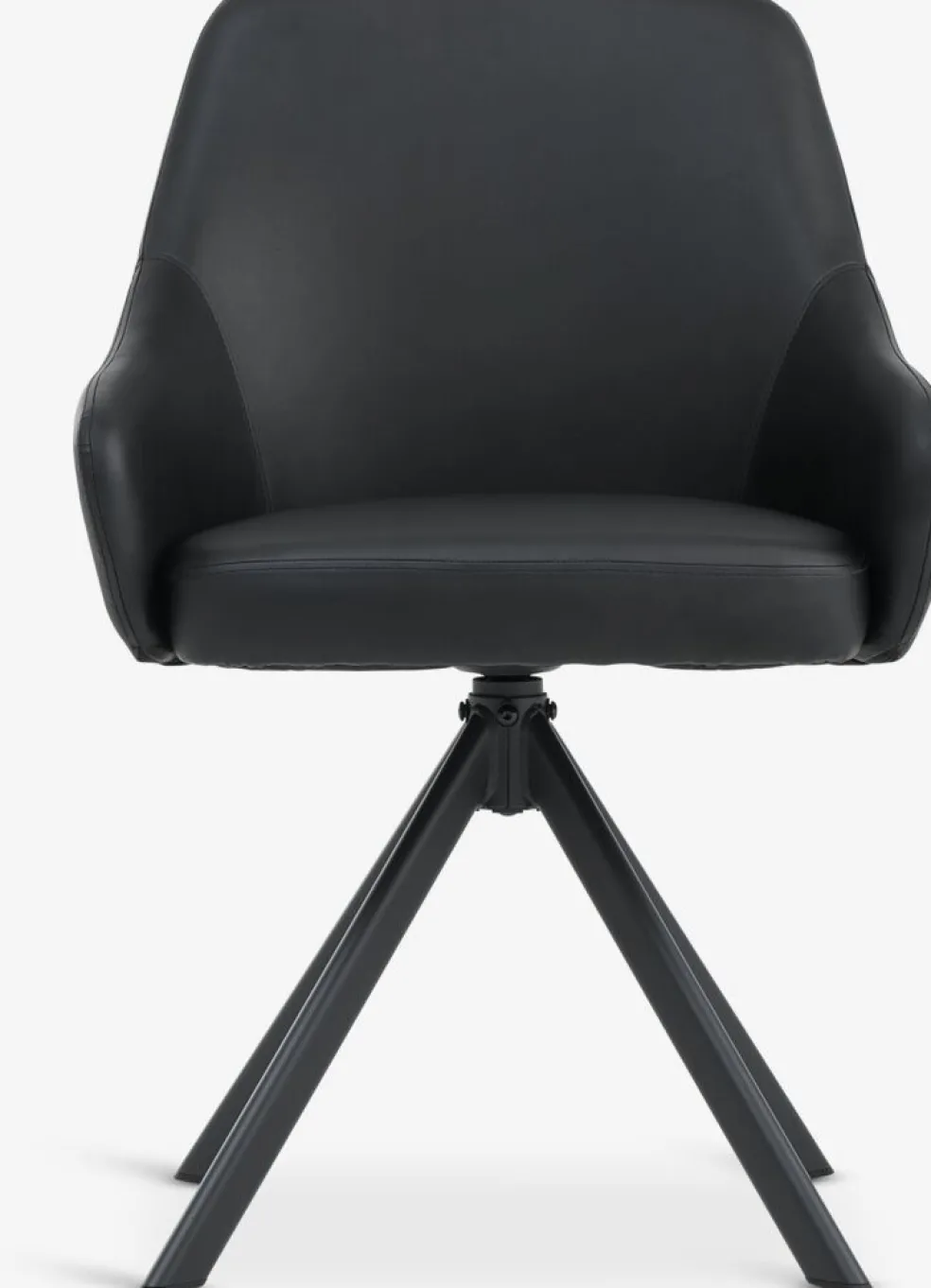 ROSTRUPChaise ROSTRUP pivotante noir