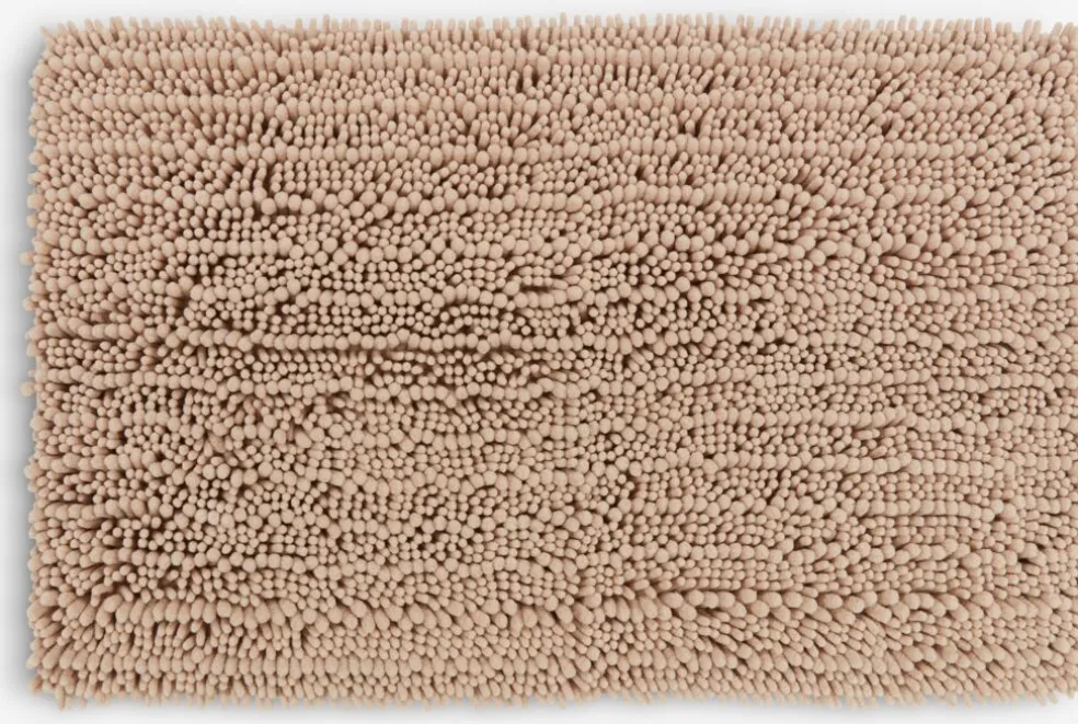 ROSVIKPlusTapis de bain ROSVIK 50x80cm chenille sable