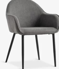 SABROChaise SABRO tissu gris/noir