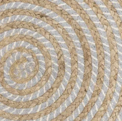SANDELTRETapis SANDELTRE Ø120 naturel/gris