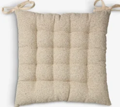 SANDFAKSCoussin de chaise SANDFAKS 40x40x5 beige