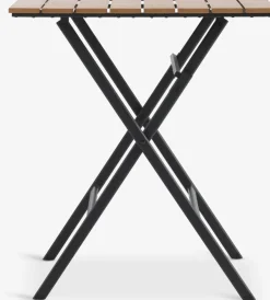 SANDVIKA + TAGMARKSANDVIKA L65 table naturel + 2 TAGMARK chaises noir