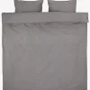 SANNEGoldParure de lit SANNE coton lavé 240x220 gris