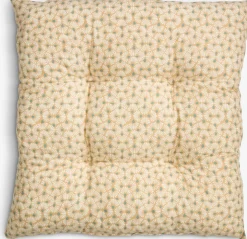 SELJECoussin de chaise SELJE 40x40x8 latte/pétrole