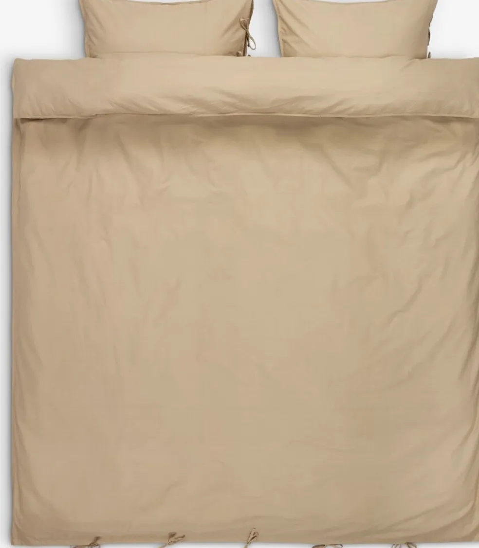 SELMAGoldParure de lit SELMA Coton lavé 240x220 kaki clair