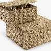 SENNANBoîte de rangement SENNAN a/couvercle herbier marin 2 pcs.