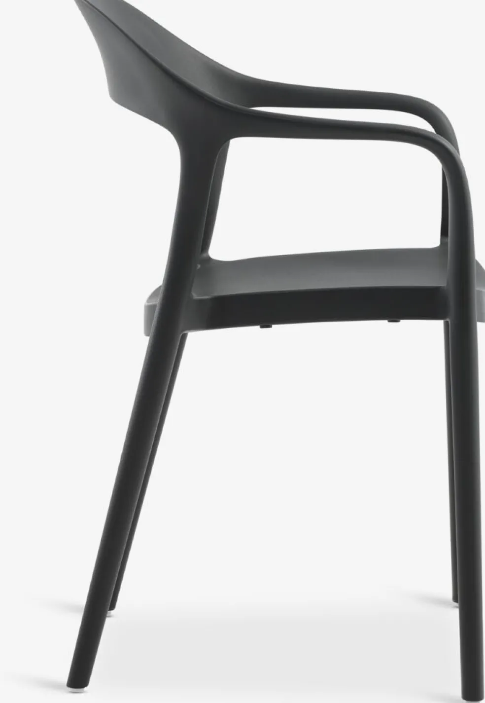 SIRDAL + NANNESTADSIRDAL L91 table eucalyptus + 4 NANNESTAD chaises gris foncé