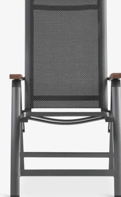 SIRDAL + SIRDALSIRDAL L211 table eucalyptus + 4 SIRDAL chaises gris