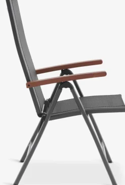 SIRDAL + SIRDALSIRDAL L211 table eucalyptus + 4 SIRDAL chaises gris