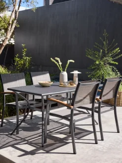 SIRDALChaise empilable SIRDAL gris