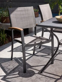 SIRDALChaise empilable SIRDAL gris