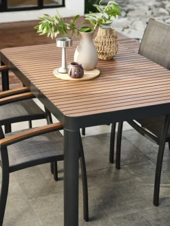 SIRDALTable de jardin SIRDAL l91xL149 eucalyptus