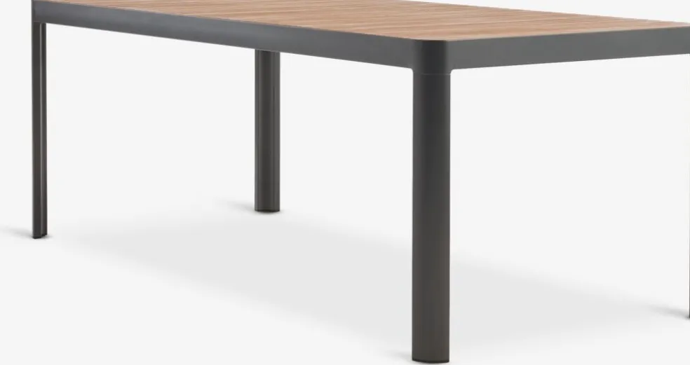 SIRDALTable de jardin SIRDAL l91xL211 eucalyptus