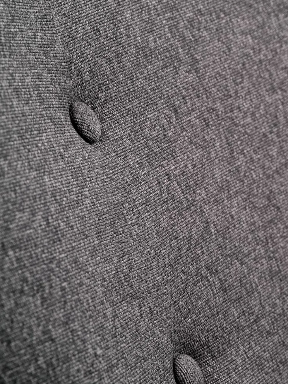 SKALBORGFauteuil/repose-pieds SKALBORG tissu gris foncé/chêne