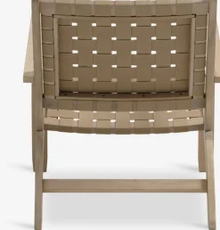 SKARAFauteuil lounge d'extérieur SKARA bois d'acacia massif