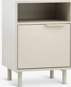 SKAVETable de nuit SKAVE 1 porte beige