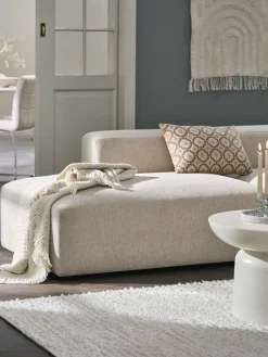 SKEJBYCanapé modulable SKEJBY 2pers. méridienne/extrémité beige