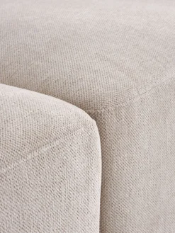 SKEJBYCanapé modulable SKEJBY 2 personnes tissu beige