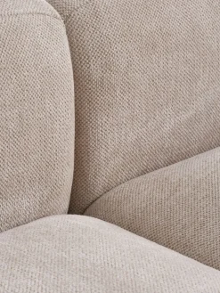 SKEJBYCanapé modulable SKEJBY 2 personnes tissu beige