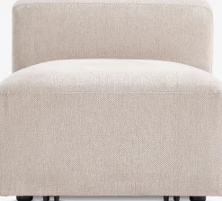 SKEJBYModule canapé SKEJBY central tissu beige