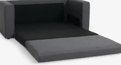 SKILLEBEKKCanapé convertible SKILLEBEKK tissu gris foncé