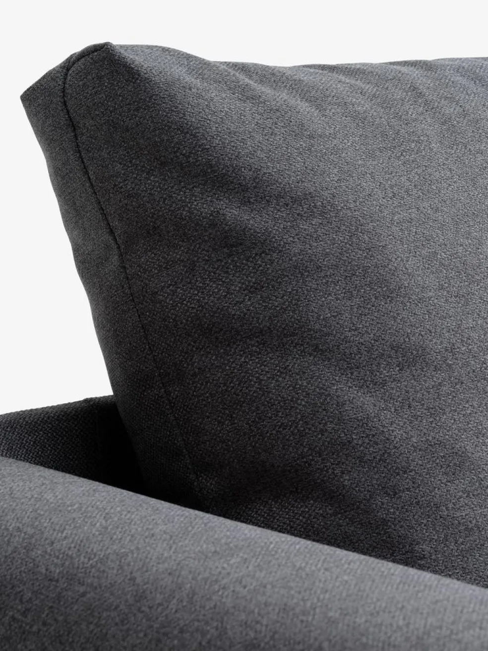 SKILLEBEKKFauteuil convertible SKILLEBEKK tissu gris foncé