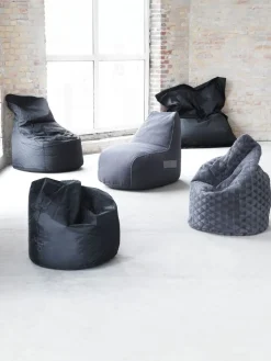 SNEKKERSTENPouf poire SNEKKERSTEN 60x90x60 gris