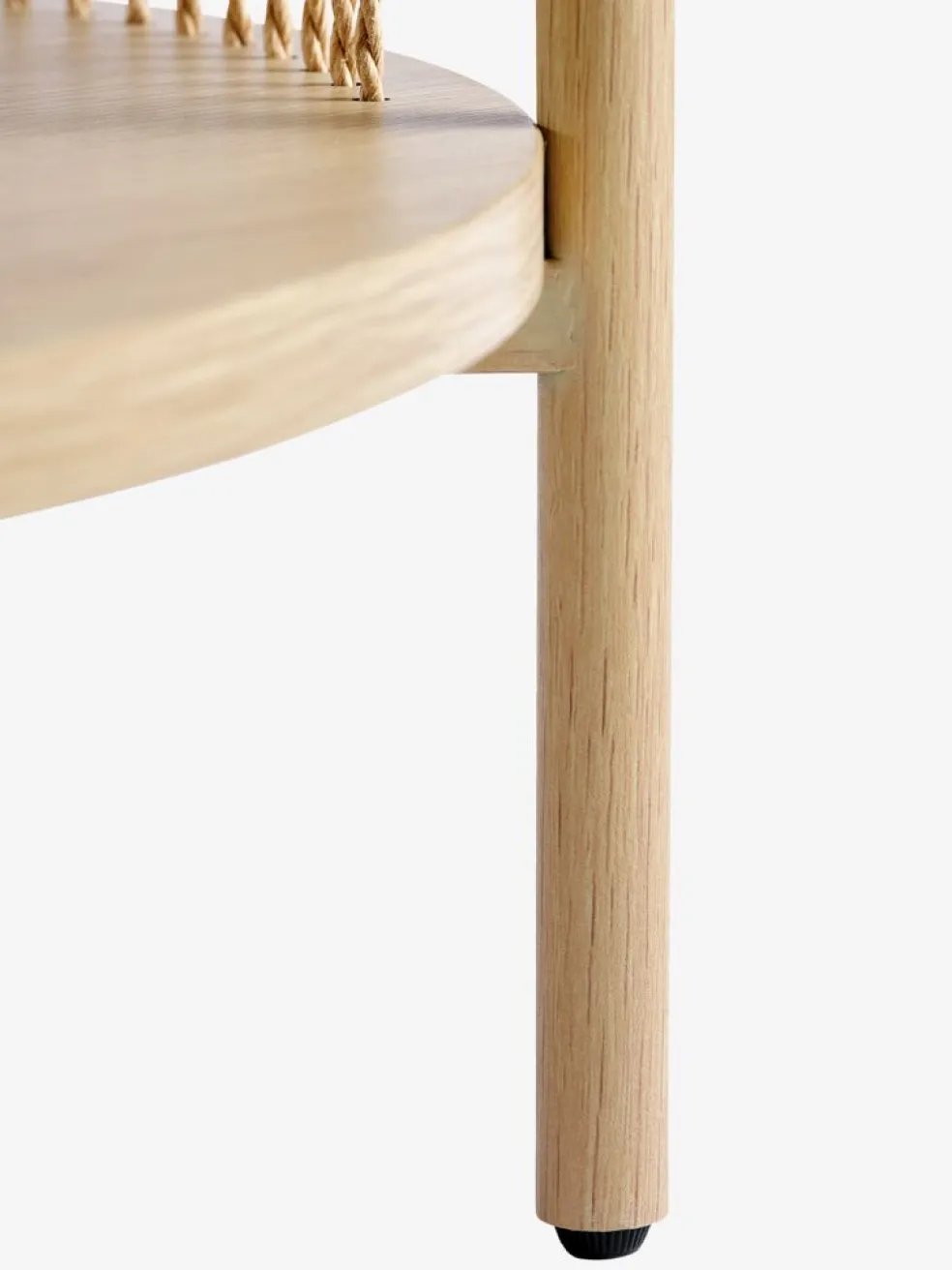 SNESLEVTable basse SNESLEV Ø70 coloris chêne naturel