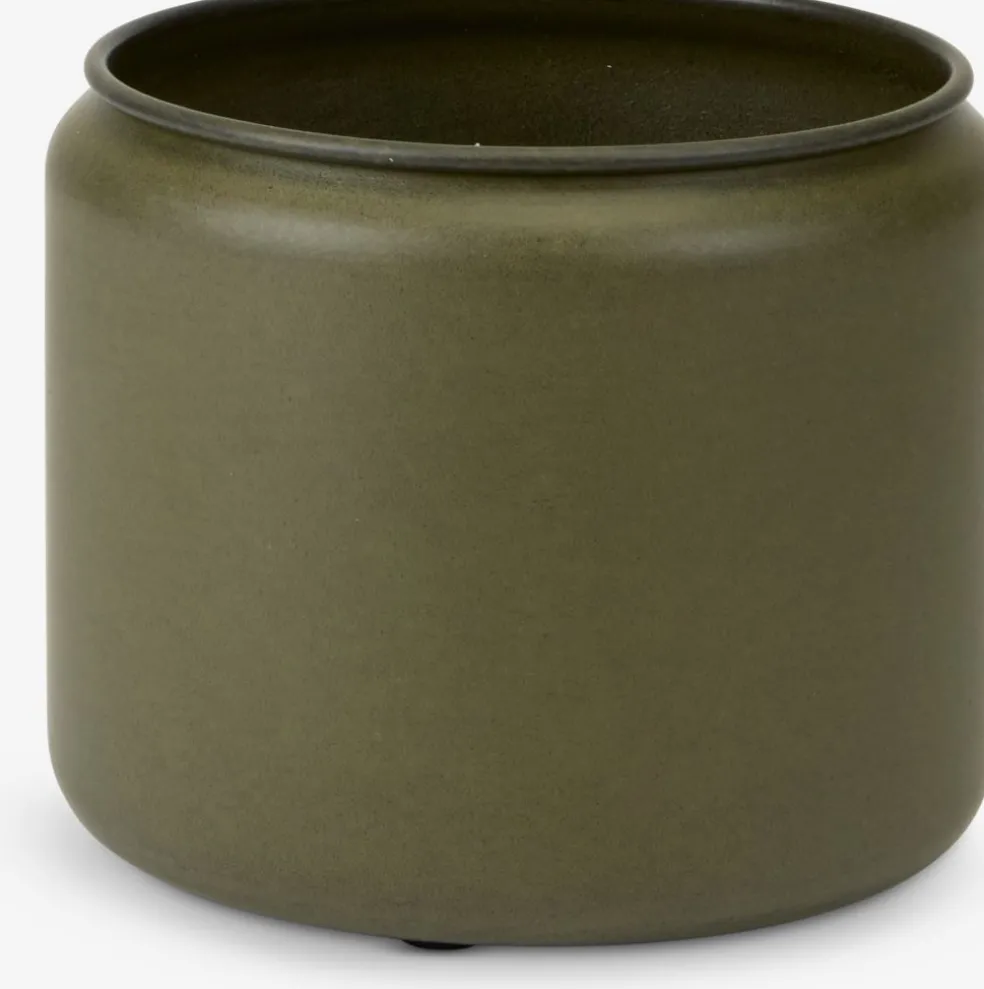 SNORKLABac à fleurs SNORKLA Ø25xH20 vert olive