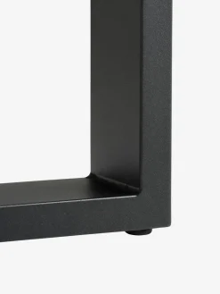 SONNERUP + ILDERHUSESONNERUP L215 table gis + 4 ILDERHUSE chaises noir