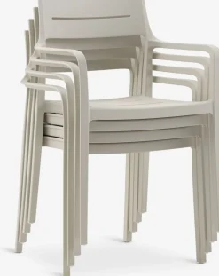 SONNERUP + INGSTRUPSONNERUP L215 table + 4 INGSTRUP chaises beige