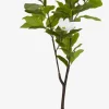 SPINDELPlante artificielle SPINDEL H120cm magnolia vert/blanc