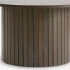 SPODSBJERGTable basse SPODSBJERG Ø67 coloris chêne foncé