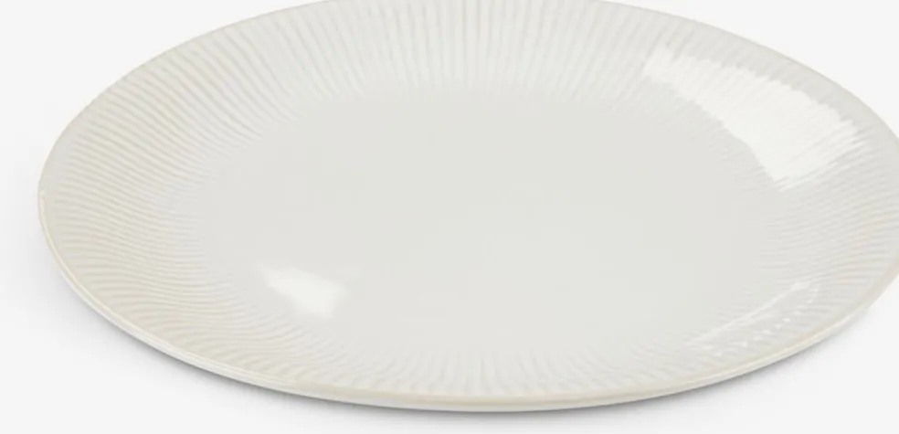 STEFFENAssiette STEFFEN Ø27cm blanc