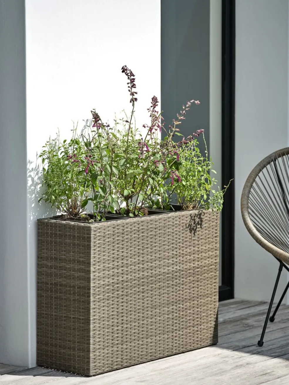 STOKKANDJardinière STOKKAND l30xL83xH60 naturel