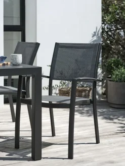 STRANDBYChaise empilable STRANDBY gris