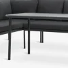 STROEMSTADEnsemble lounge STROEMSTAD 6 personnes noir
