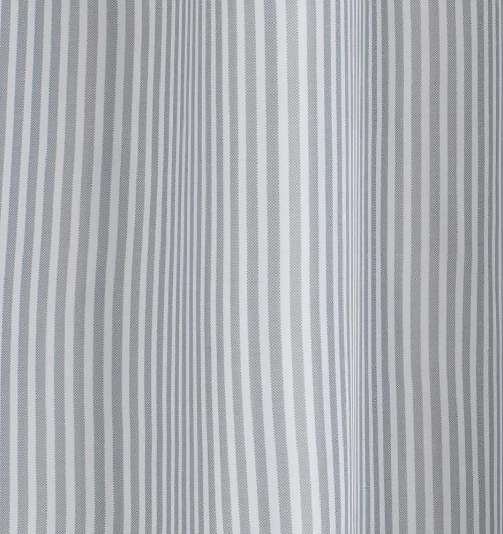 SUNDBYPlusRideau de douche SUNDBY 180x200 cm gris/blanc