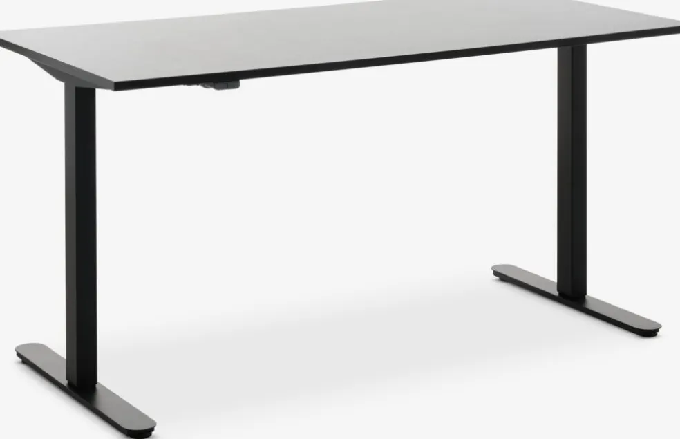 SVANEKEBureau à hauteur réglable SVANEKE 70x140 noir