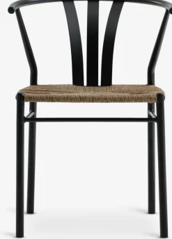 TAGMARKChaise de jardin TAGMARK noir