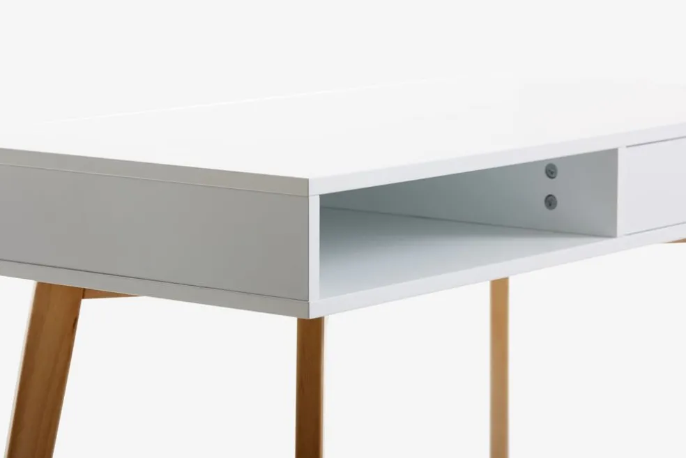 TAMHOLTBureau TAMHOLT 50x100 blanc/naturel