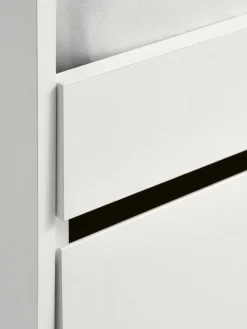 TANGBJERGLit a/rangement TANGBJERG 90/180x200 blanc
