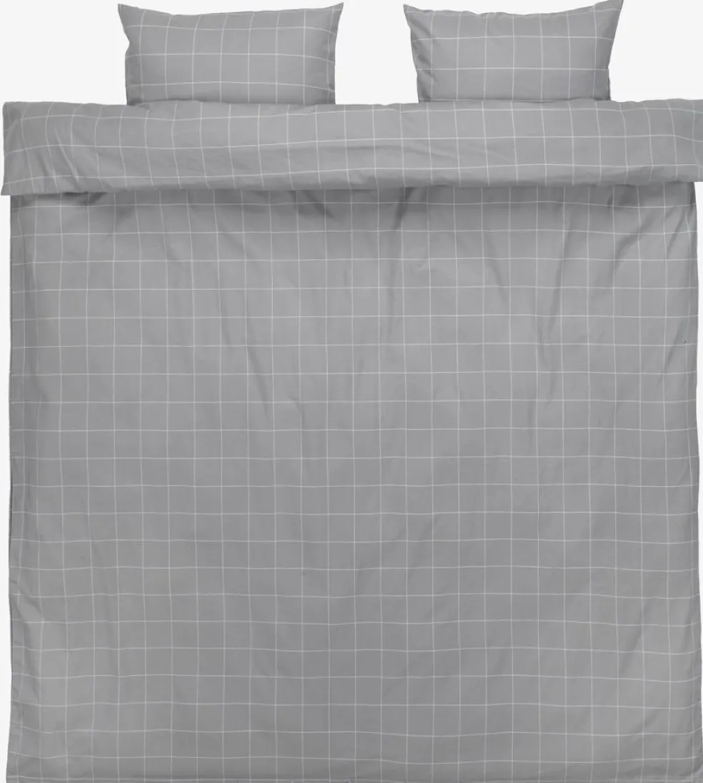 THERESAPlusParure de lit Flanelle THERESA 240x220 gris