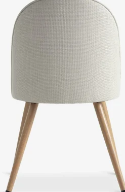THORUPChaise THORUP tissu beige/coloris chêne naturel