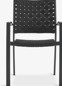 THY + GLOMFJORDTHY L60 table + 2 GLOMFJORD chaises noir